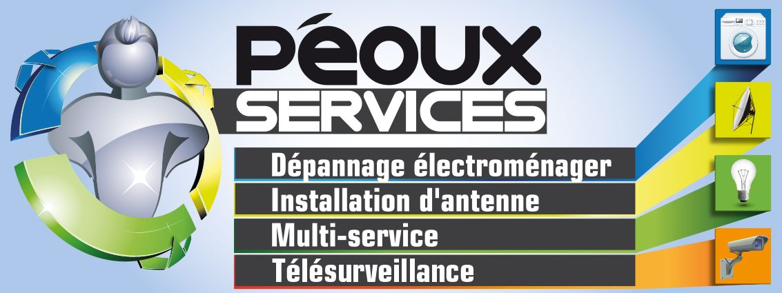 Péoux Services, dépannage antennes et électroménagers